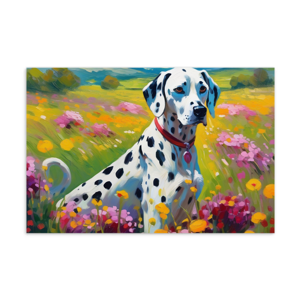 PugMug Custom Dalmatian Postcard