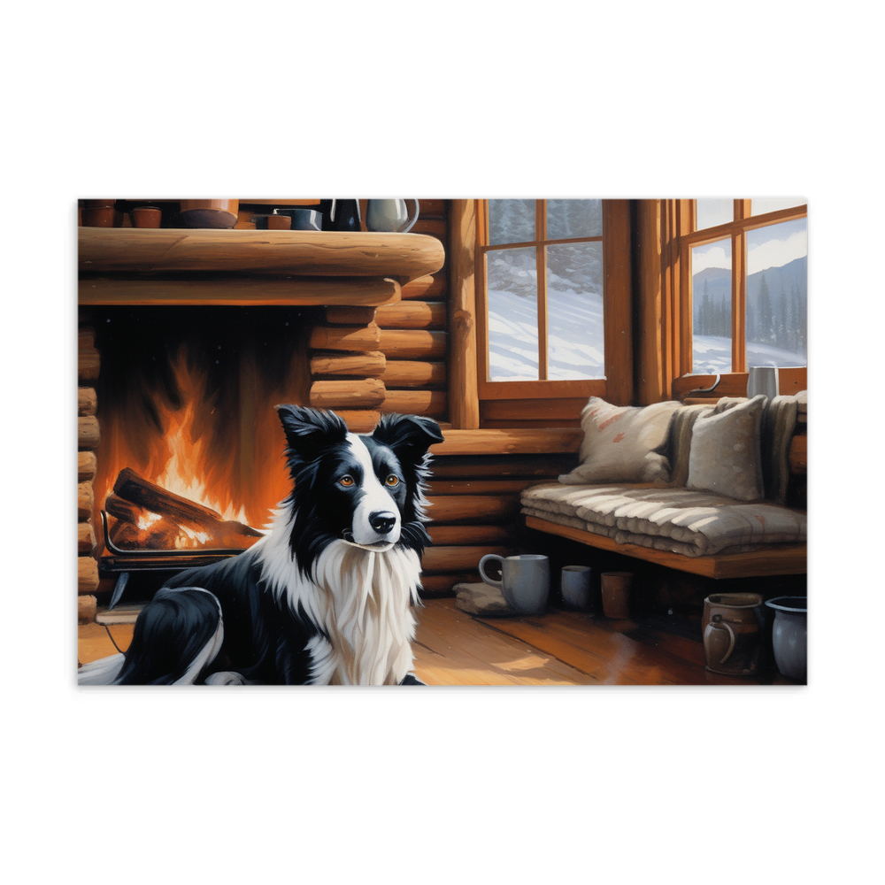 PugMug Custom Border Collie Postcard