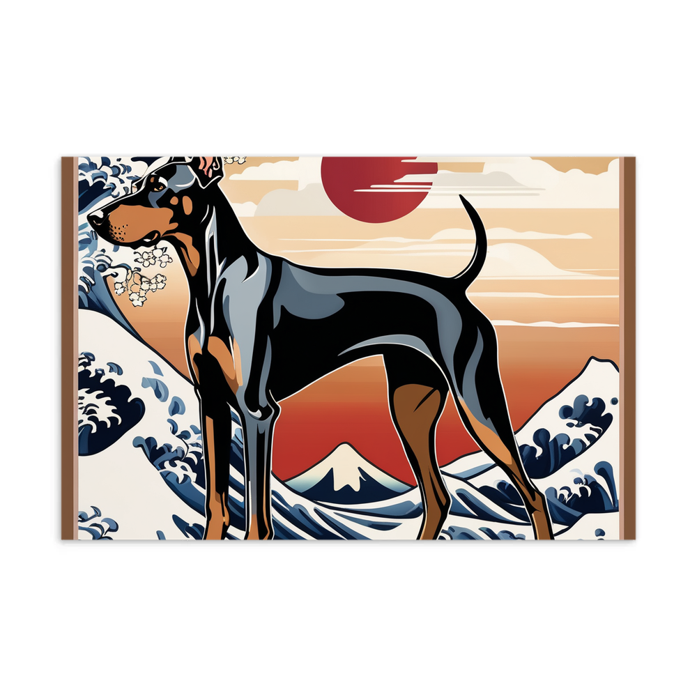 PugMug Custom Doberman Pinscher Postcard