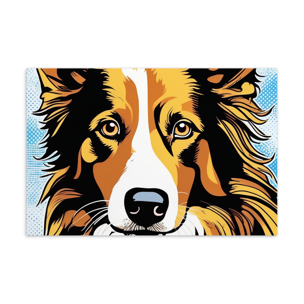 PugMug Custom Border Collie Postcard