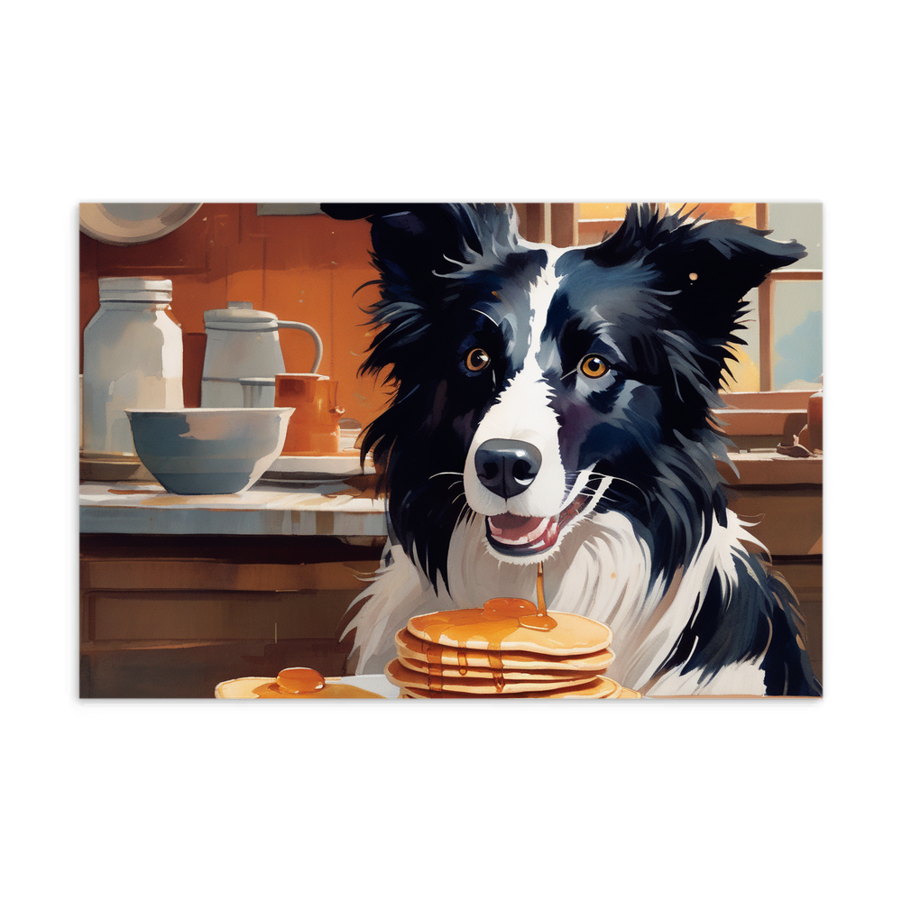 PugMug Custom Border Collie Postcard