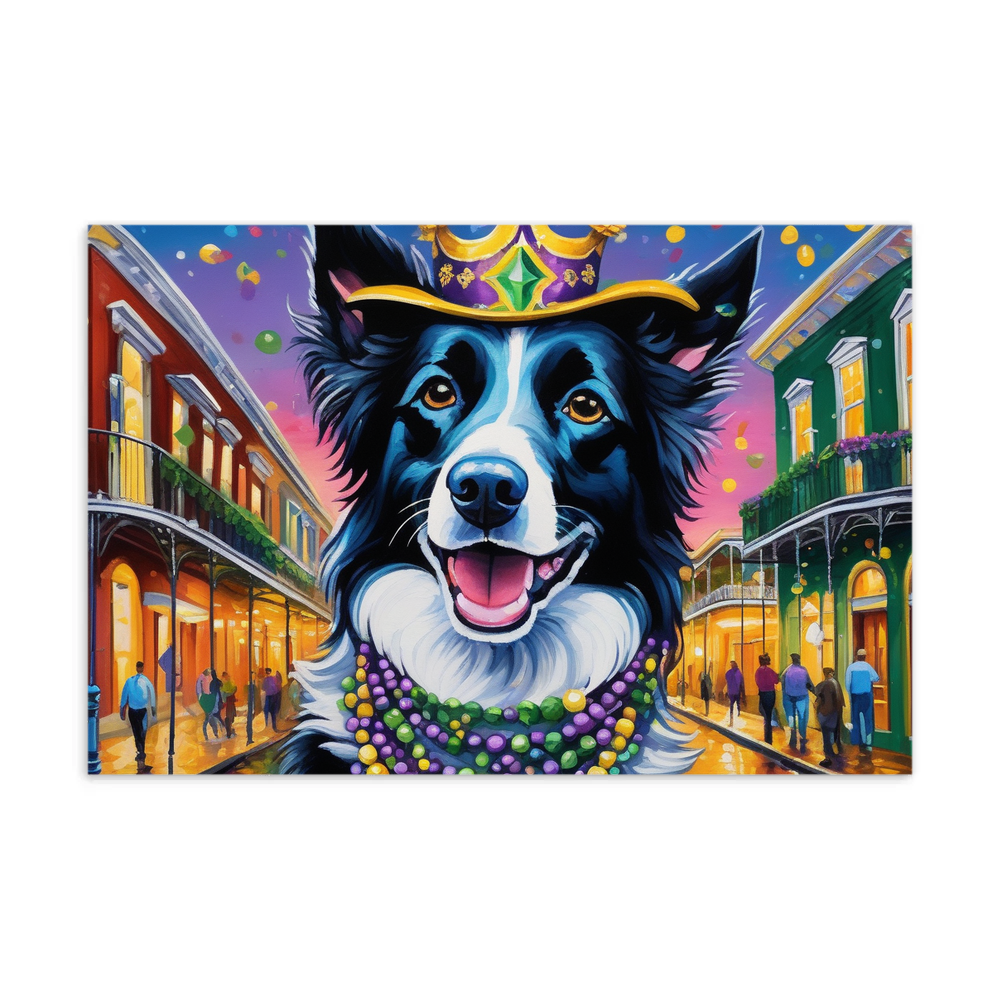PugMug Custom Border Collie Postcard