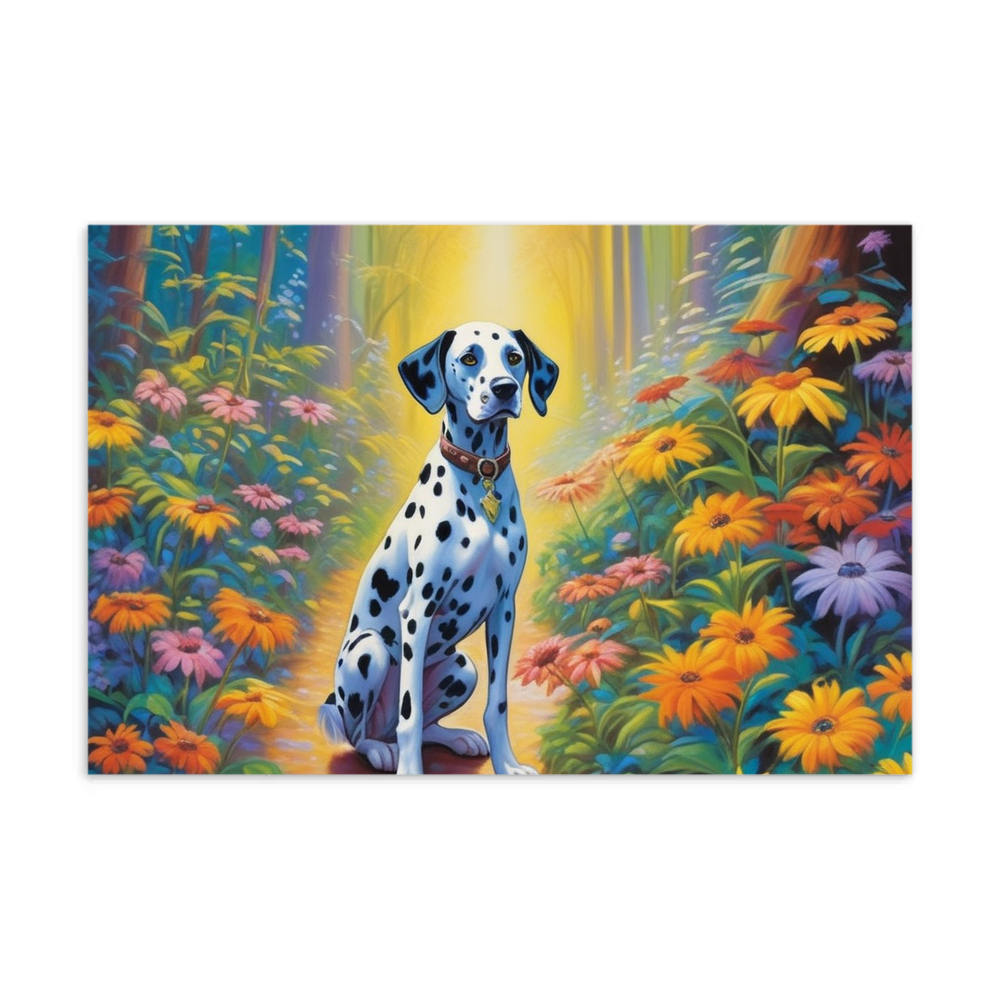 PugMug Custom Dalmatian Postcard