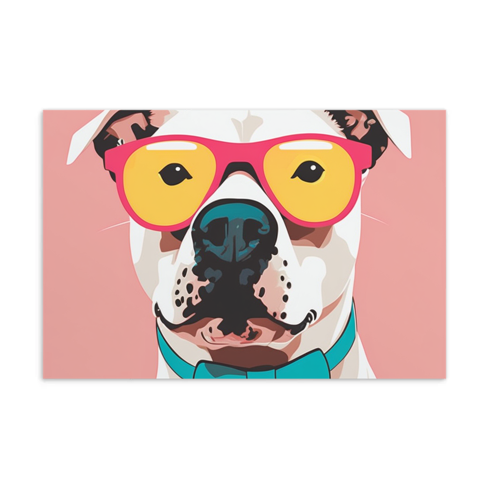 PugMug Custom Melody Postcard