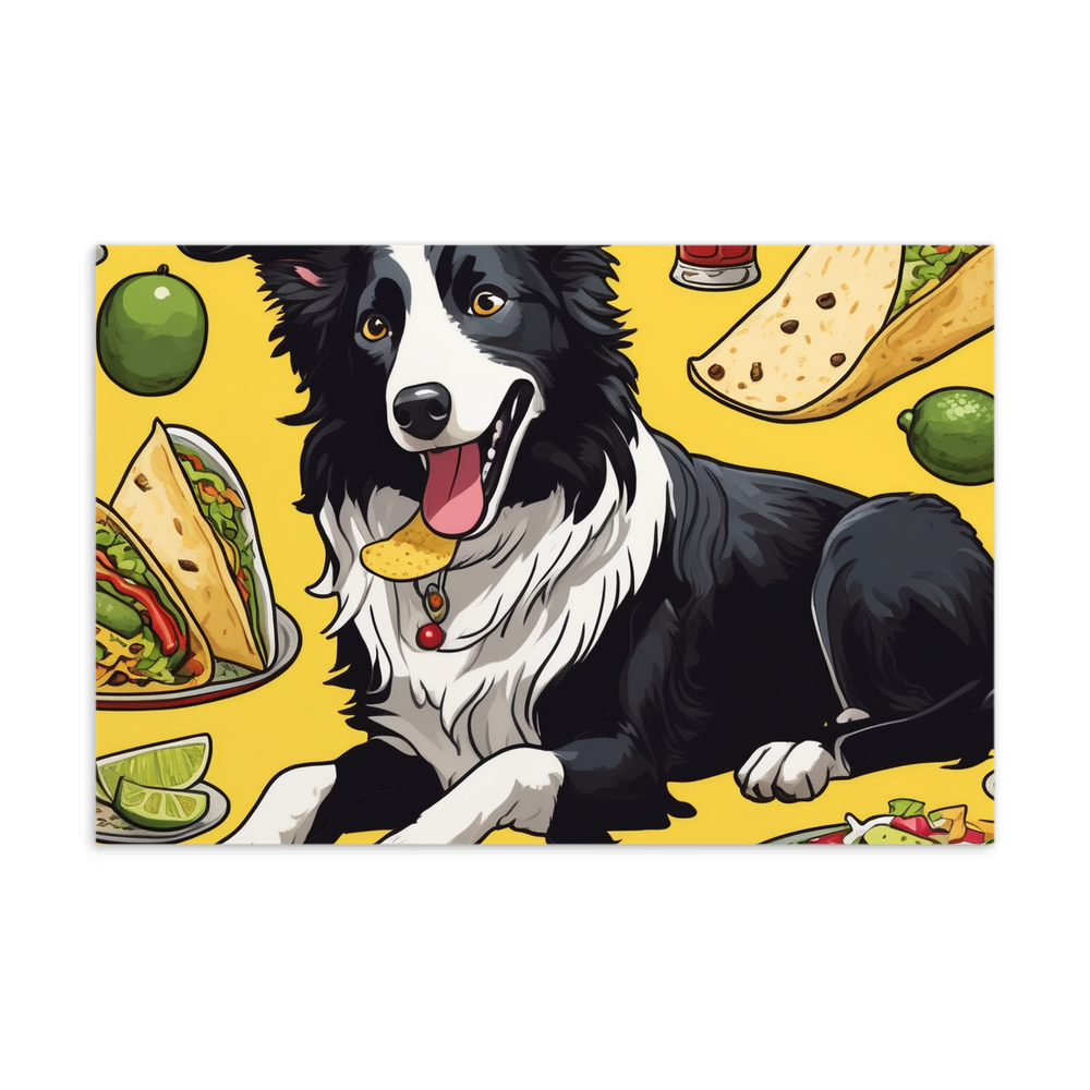 PugMug Custom Border Collie Postcard