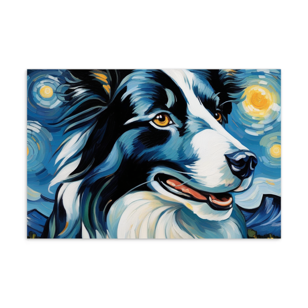 PugMug Custom Border Collie Postcard