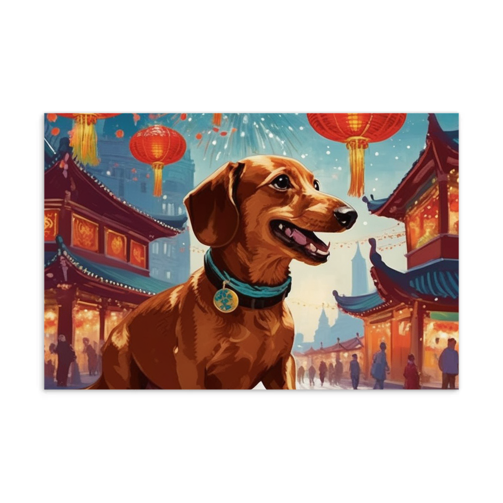 PugMug Custom Rex Postcard