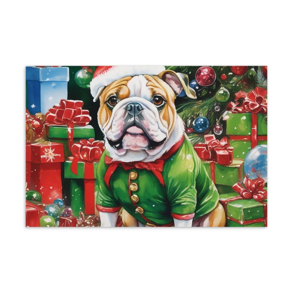 PugMug Custom Bulldog Postcard