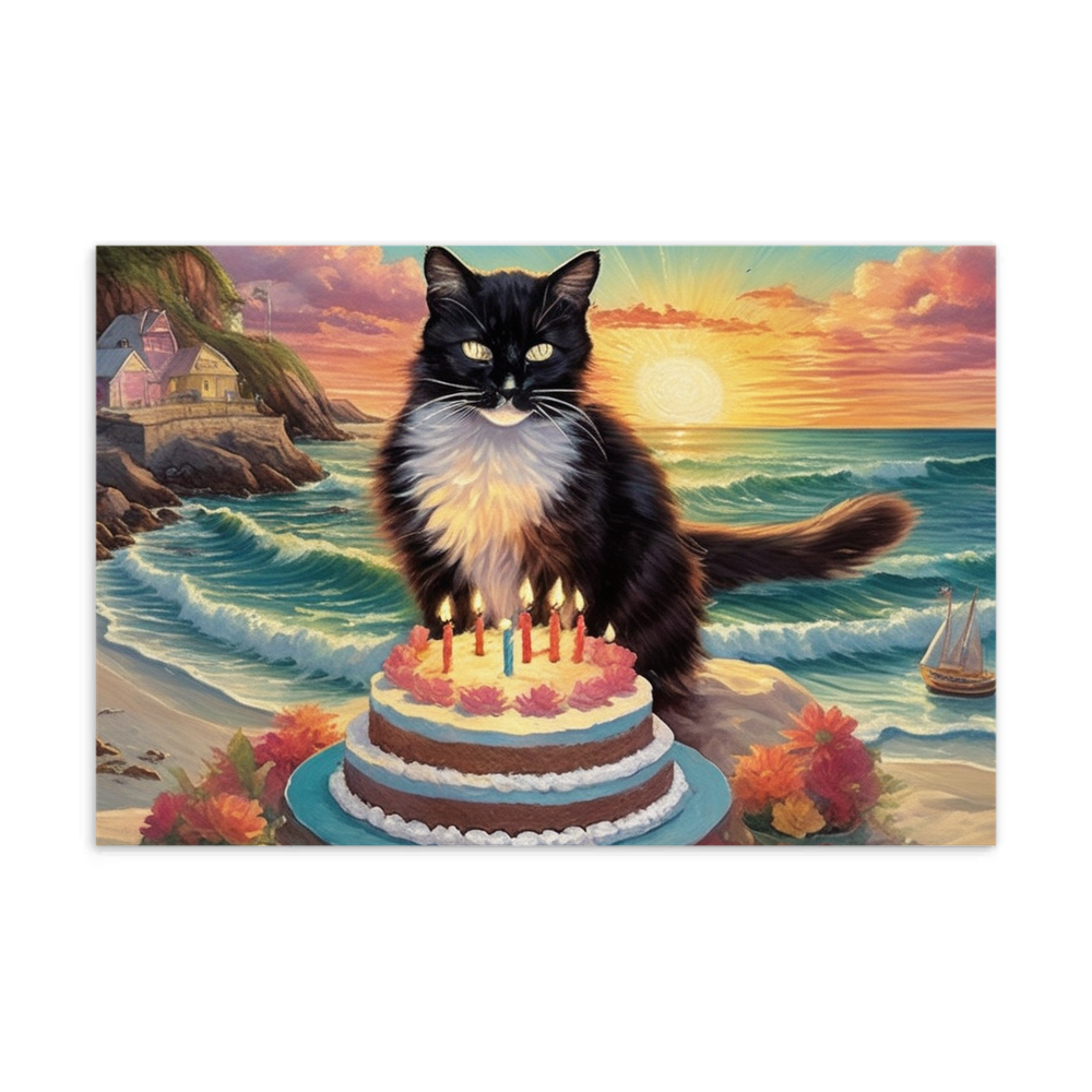 PugMug Custom Peerie Postcard