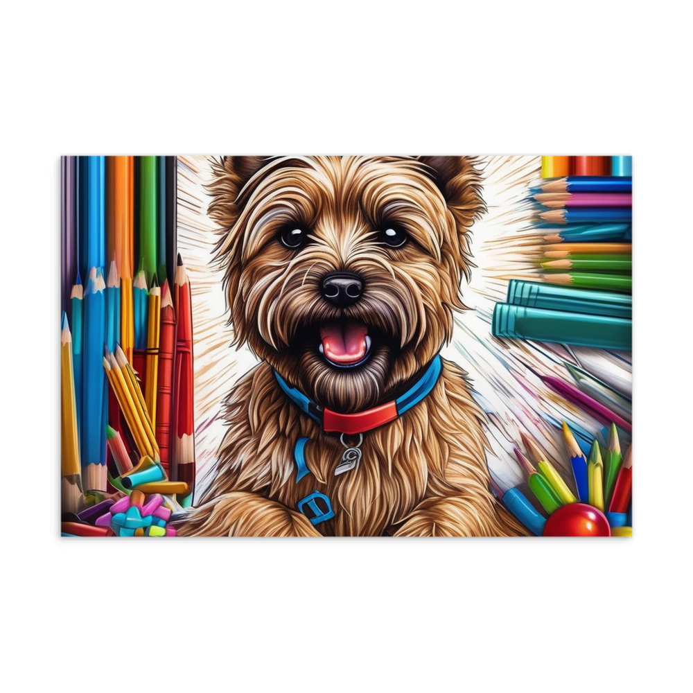 PugMug Custom Cairn Terrier Postcard