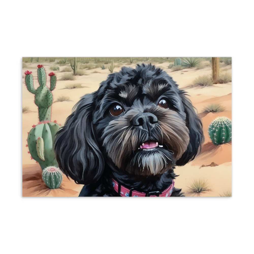 PugMug Custom Lily Postcard