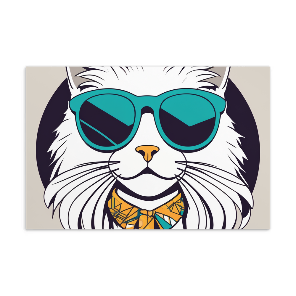 PugMug Custom White Ragdoll Cat Postcard