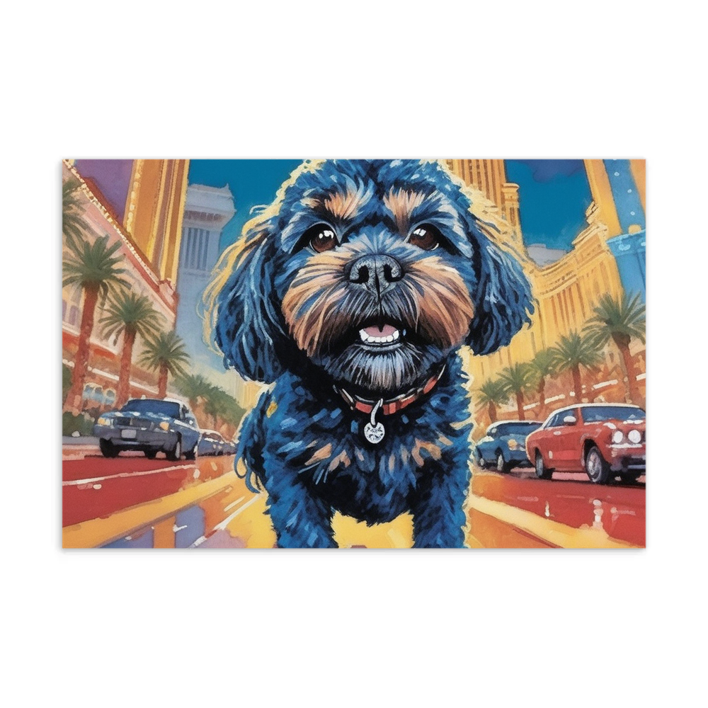 PugMug Custom Lily Postcard