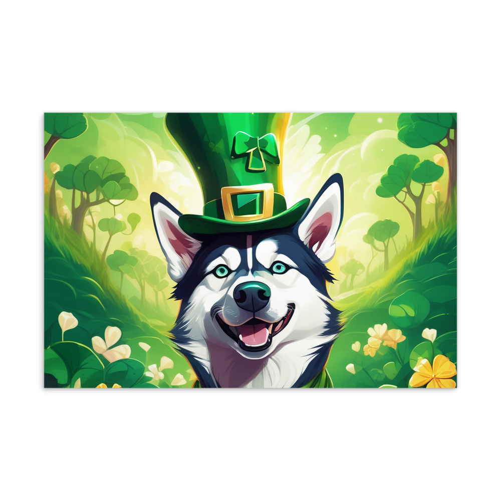 PugMug Custom Siberian Husky Postcard