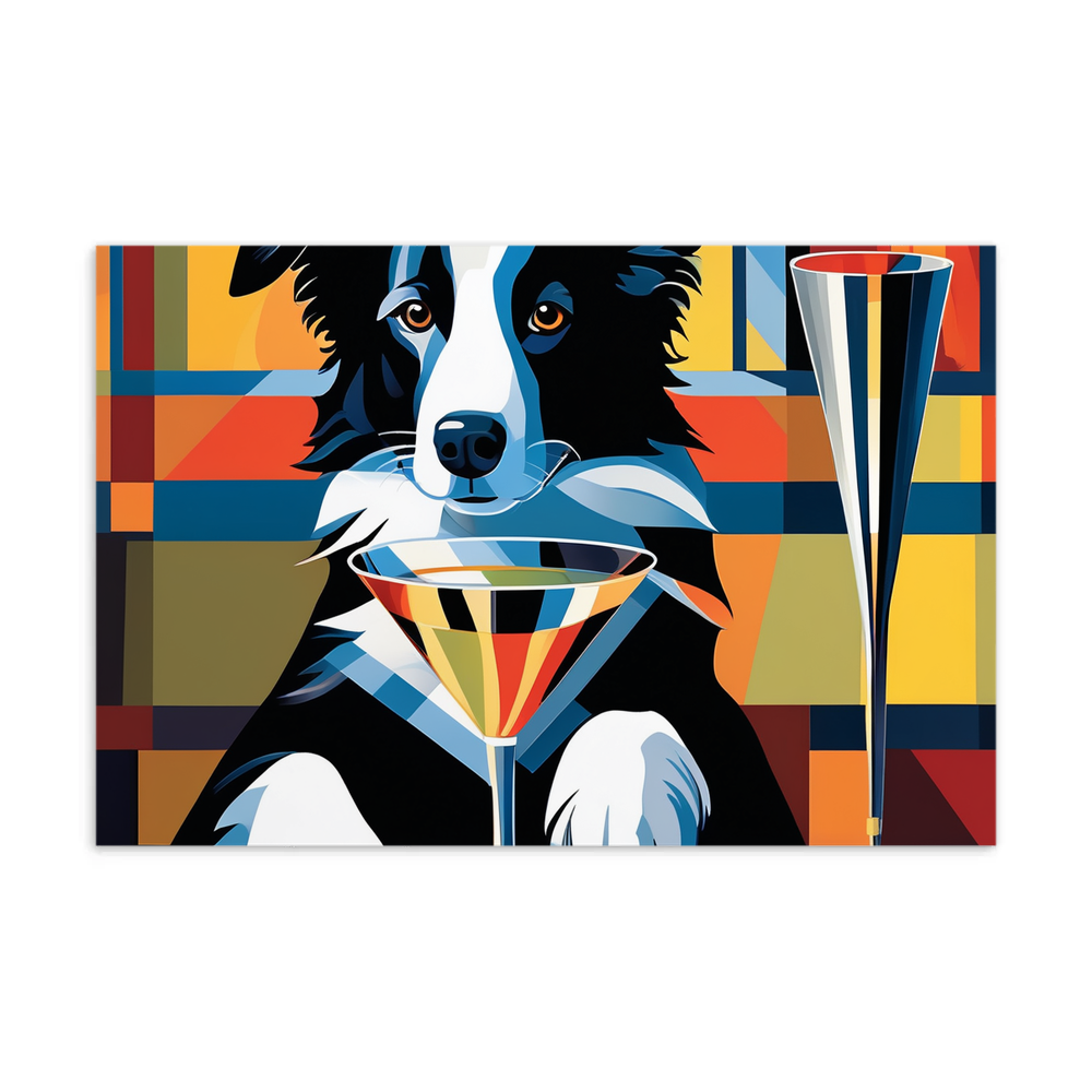 PugMug Custom Border Collie Postcard