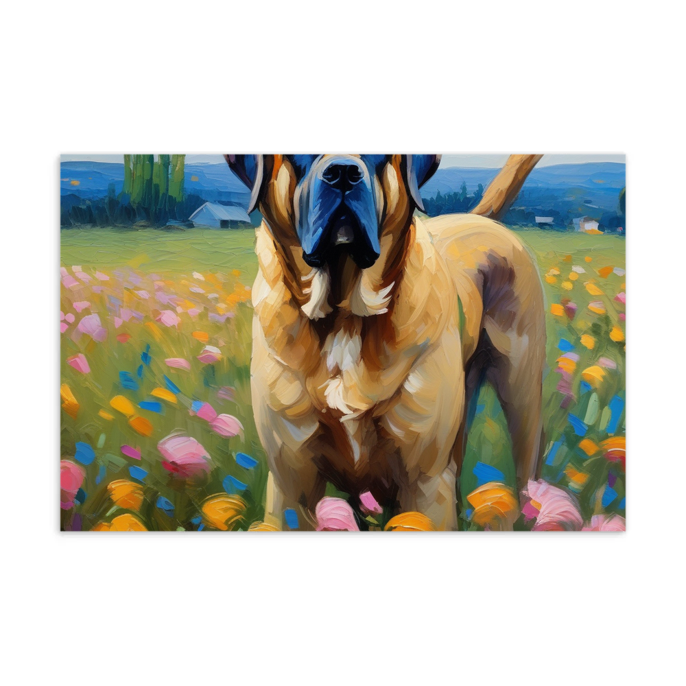 PugMug Custom Mastiff Postcard