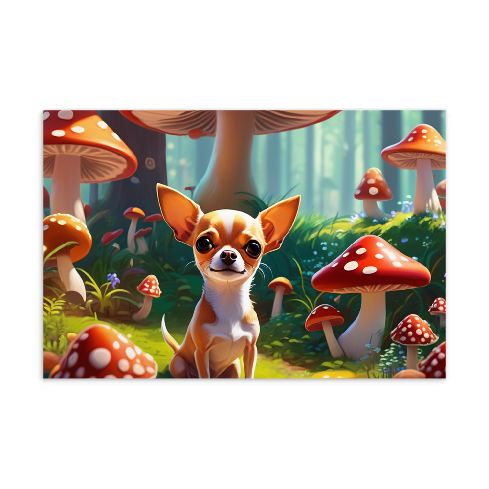 PugMug Custom Chihuahua Postcard