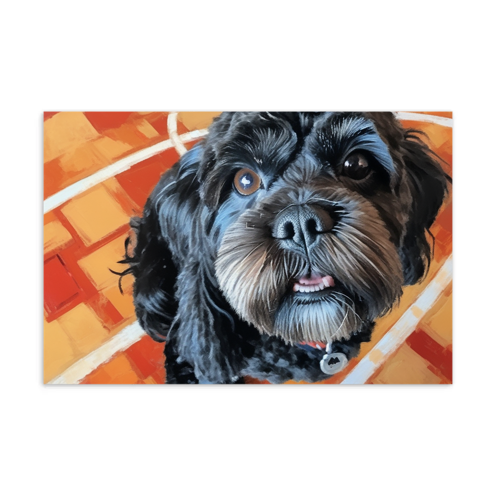 PugMug Custom Lily Postcard