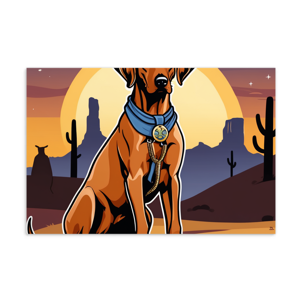 PugMug Custom Rhodesian Ridgeback Postcard