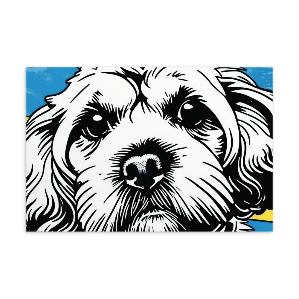 PugMug Custom Lily Postcard