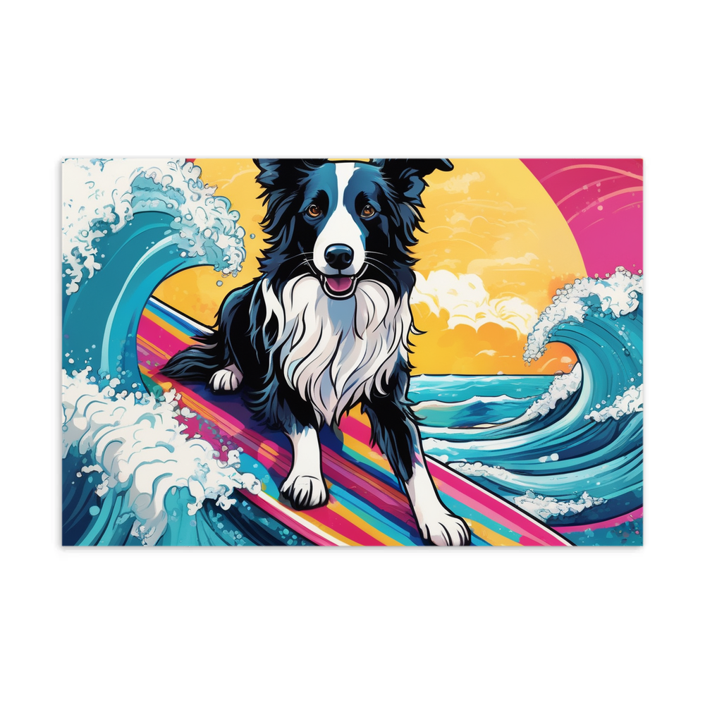 PugMug Custom Border Collie Postcard