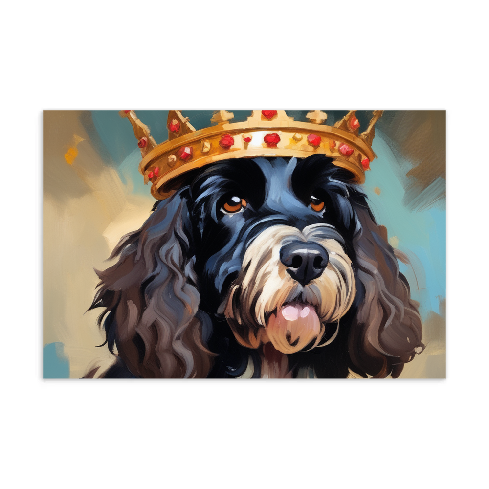 PugMug Custom Portuguese Water Dog Postcard