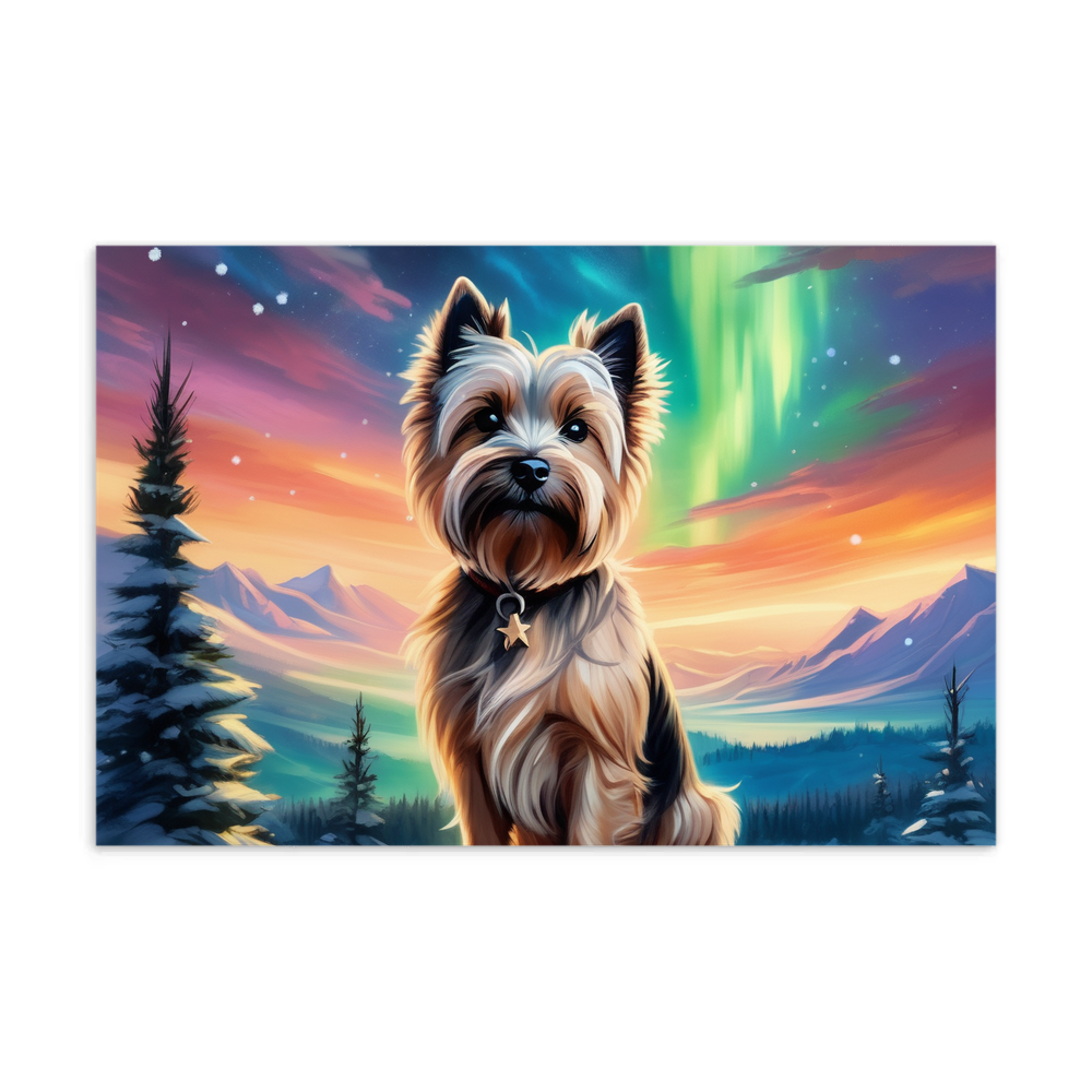 PugMug Custom Cairn Terrier Postcard