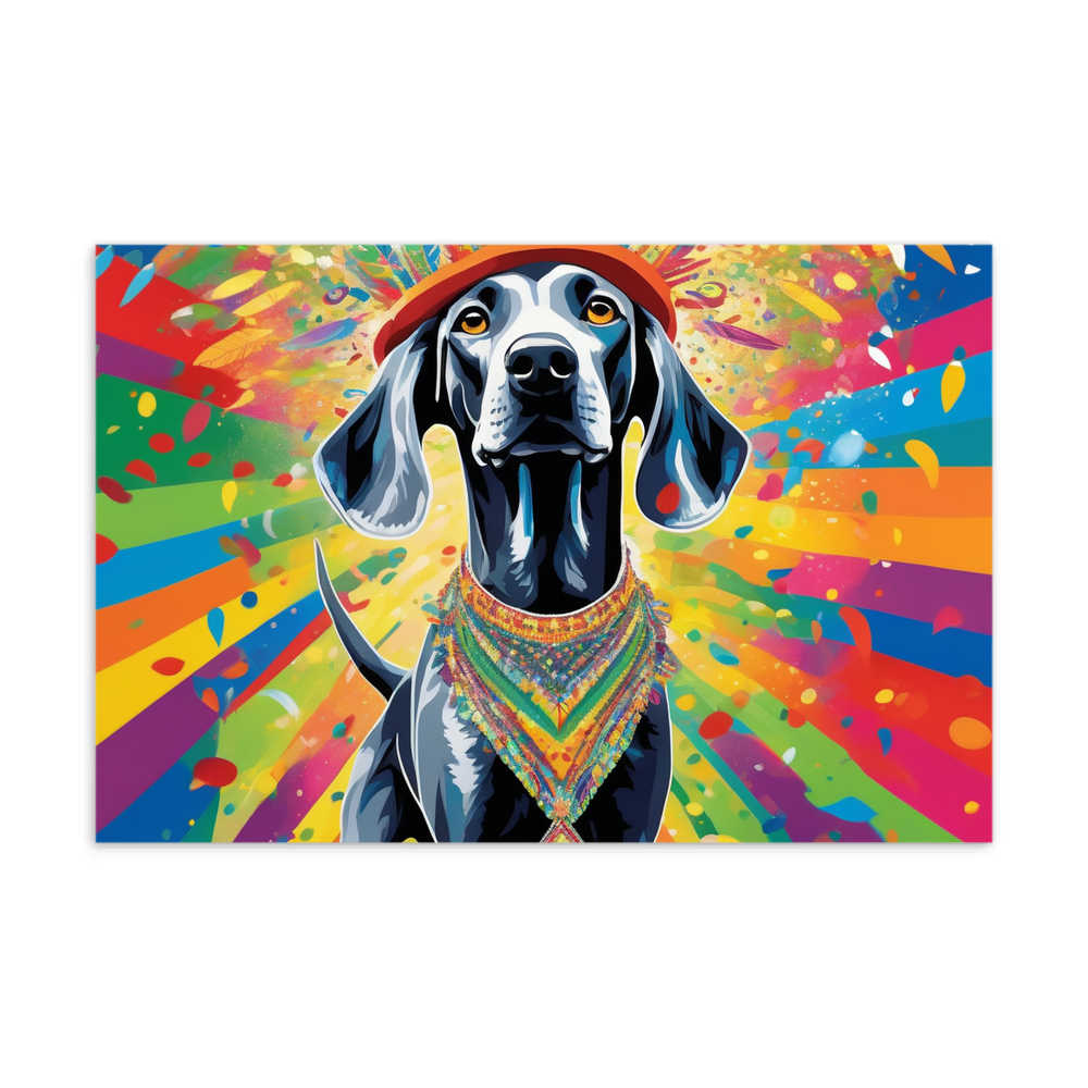 PugMug Custom Weimaraner Postcard