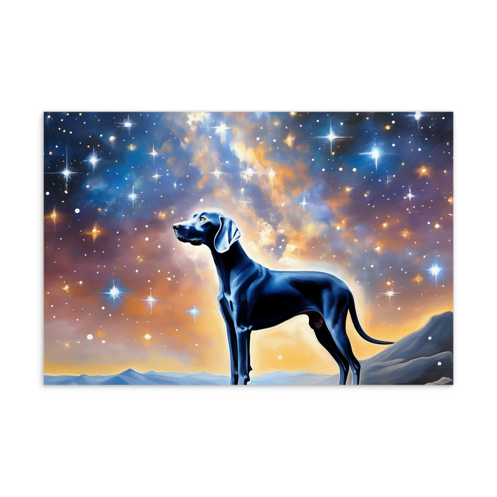 PugMug Custom Weimaraner Postcard