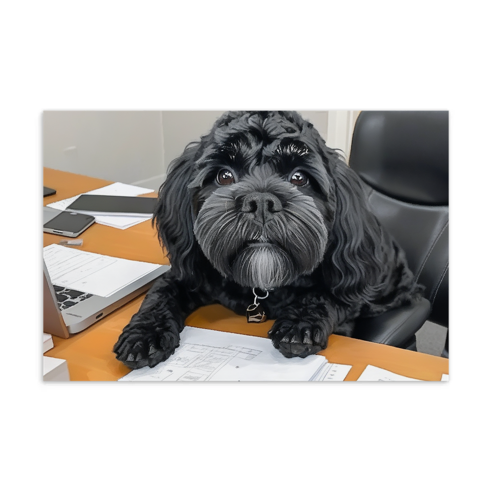 PugMug Custom Lily Postcard