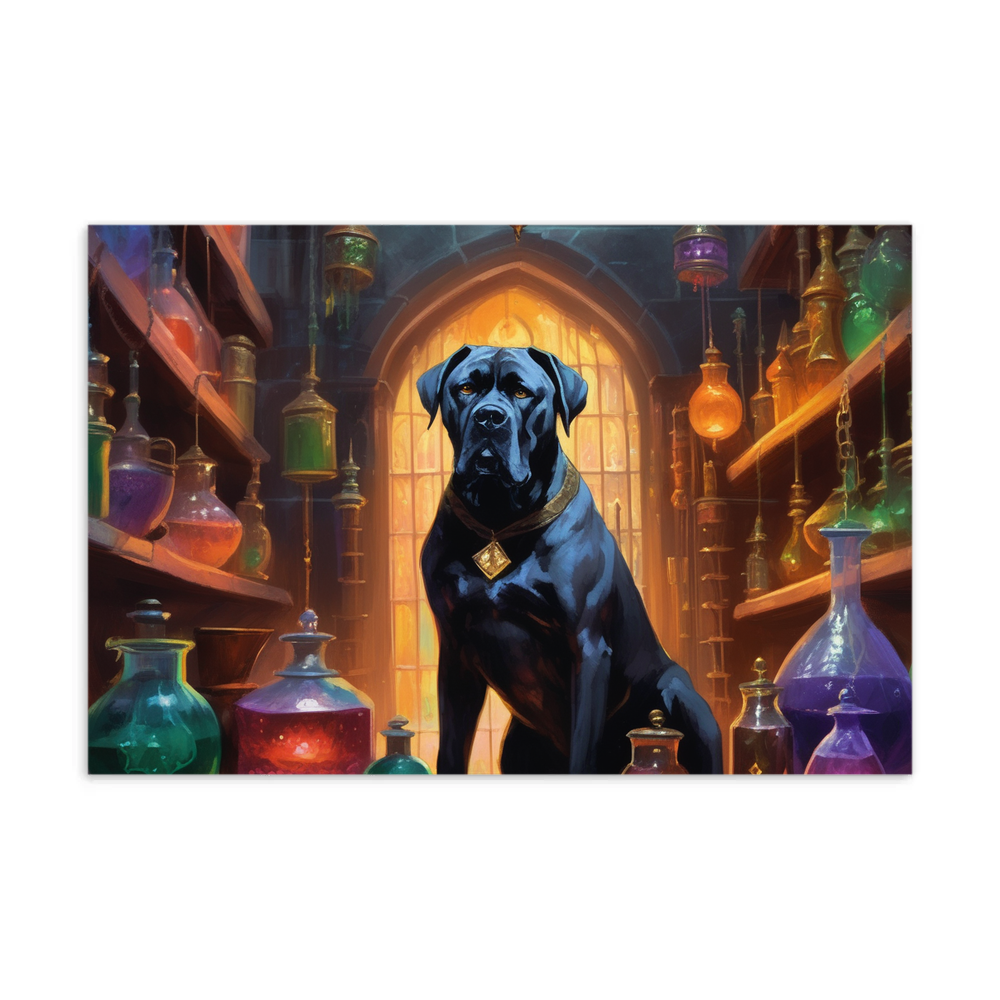 PugMug Custom Cane Corso Postcard