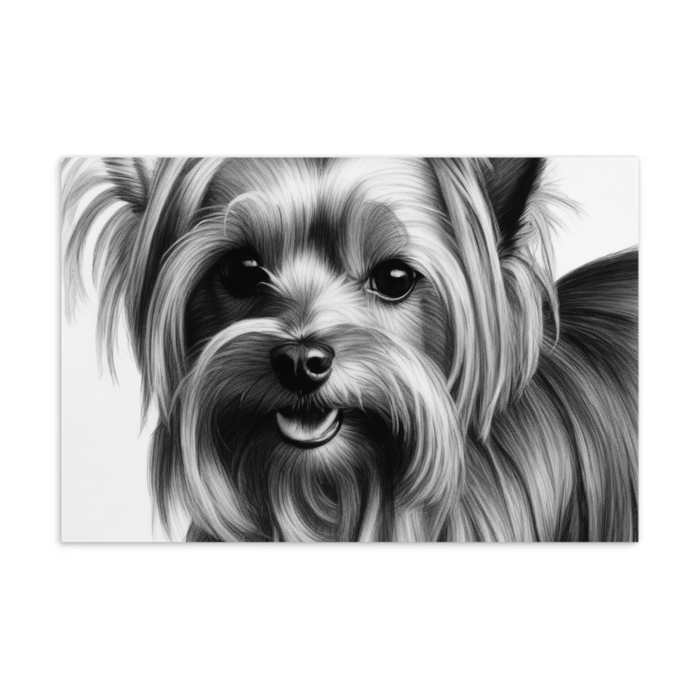 PugMug Custom Yorkshire Terrier Postcard