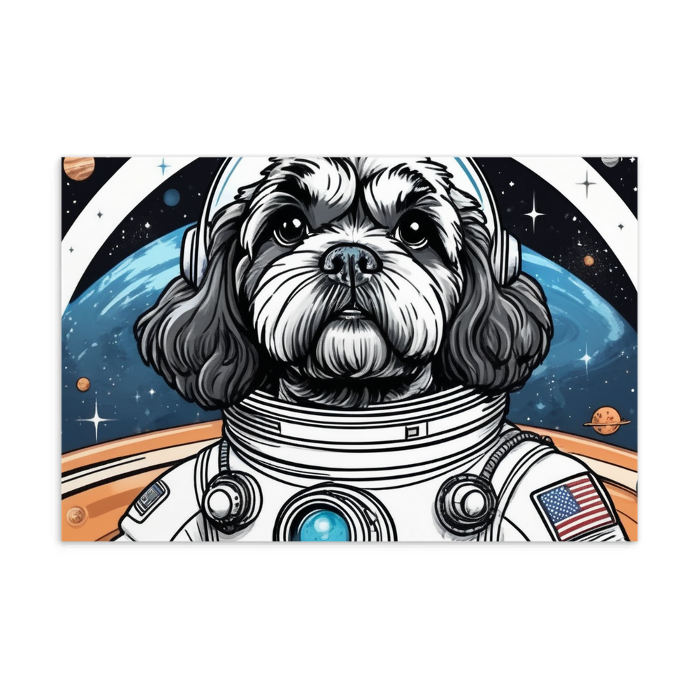 PugMug Custom Lily Postcard