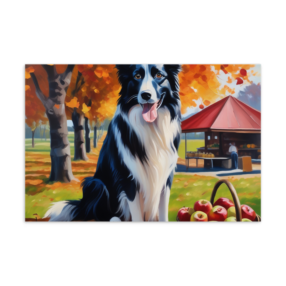 PugMug Custom Border Collie Postcard