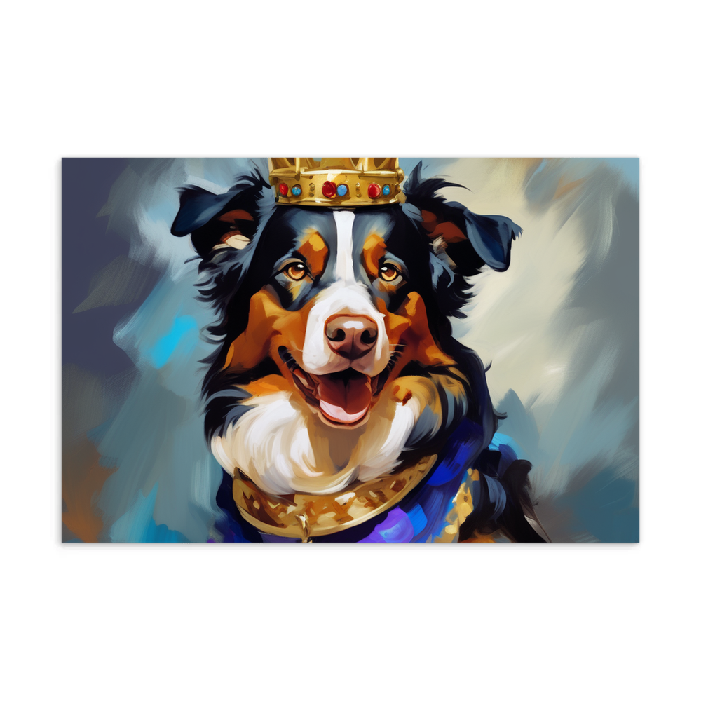 PugMug Custom Miniature American Shepherd Postcard