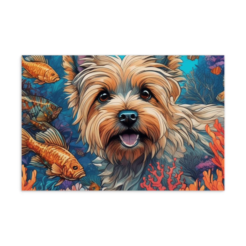 PugMug Custom Cairn Terrier Postcard