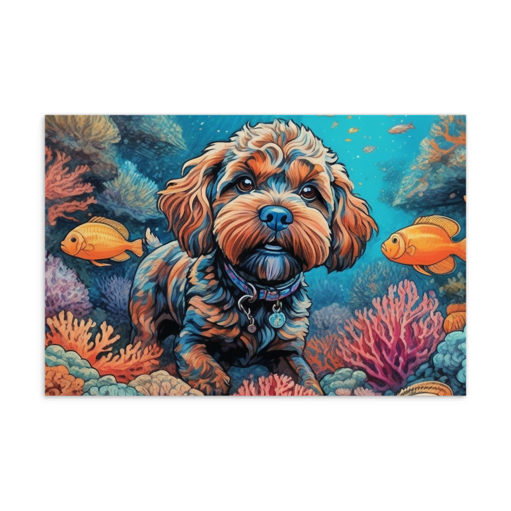 PugMug Custom Lily Postcard