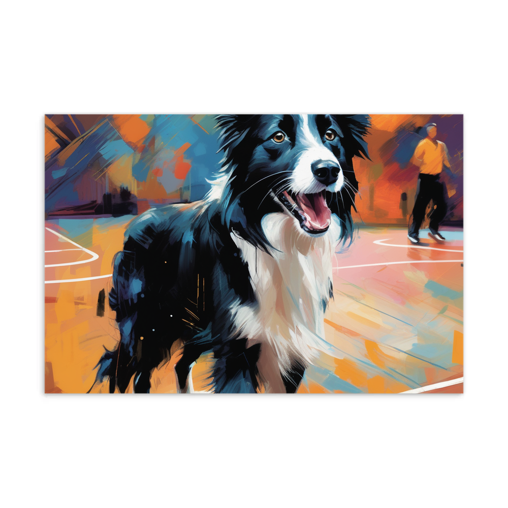 PugMug Custom Border Collie Postcard
