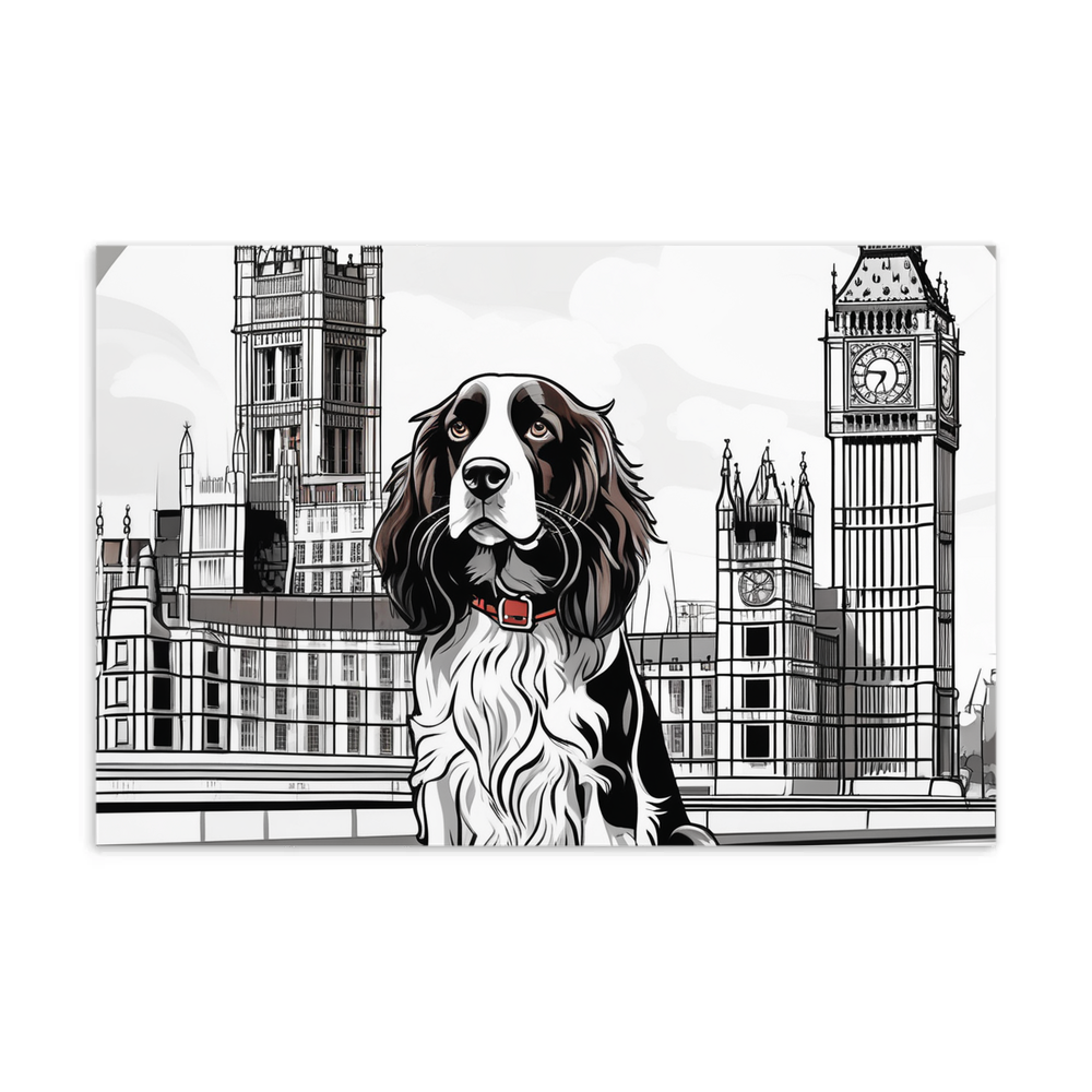 PugMug Custom English Springer Spaniel Postcard