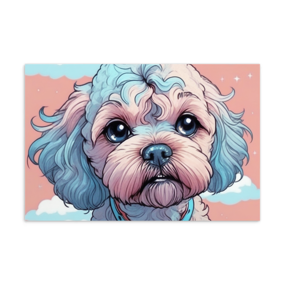 PugMug Custom Lily Postcard