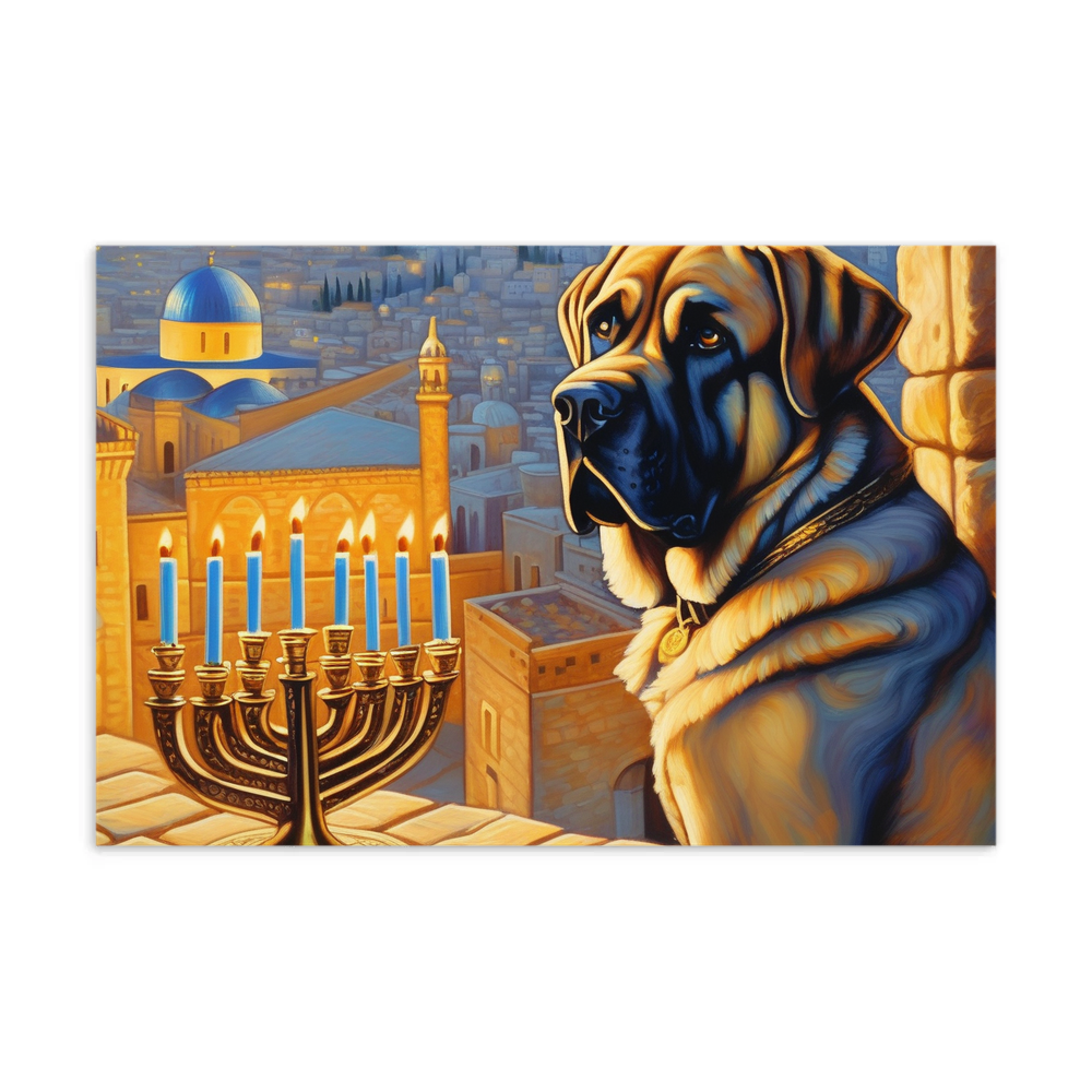 PugMug Custom Mastiff Postcard