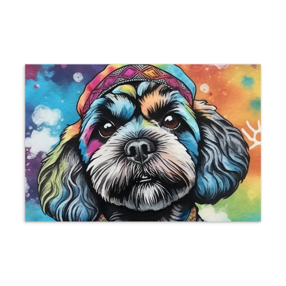 PugMug Custom Lily Postcard