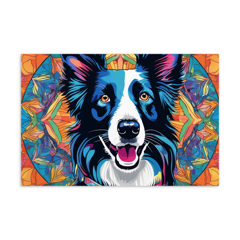 PugMug Custom Border Collie Postcard
