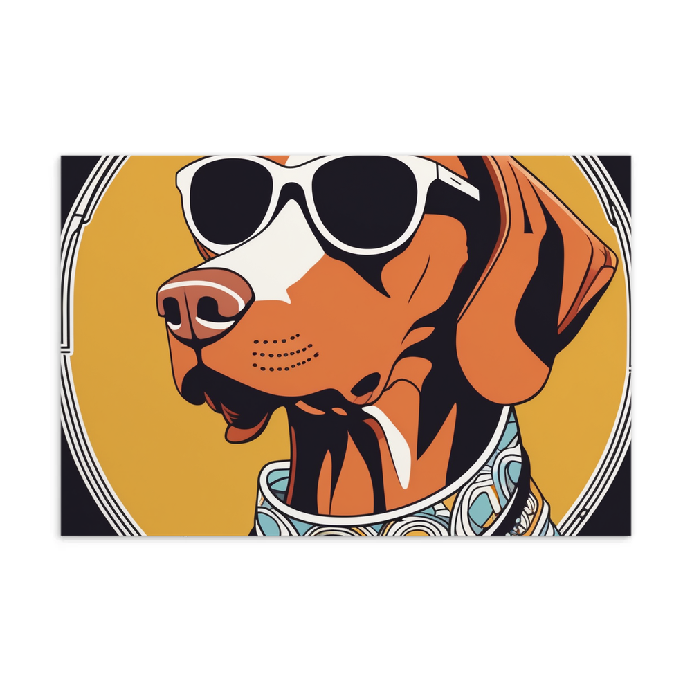 PugMug Custom Vizsla Postcard