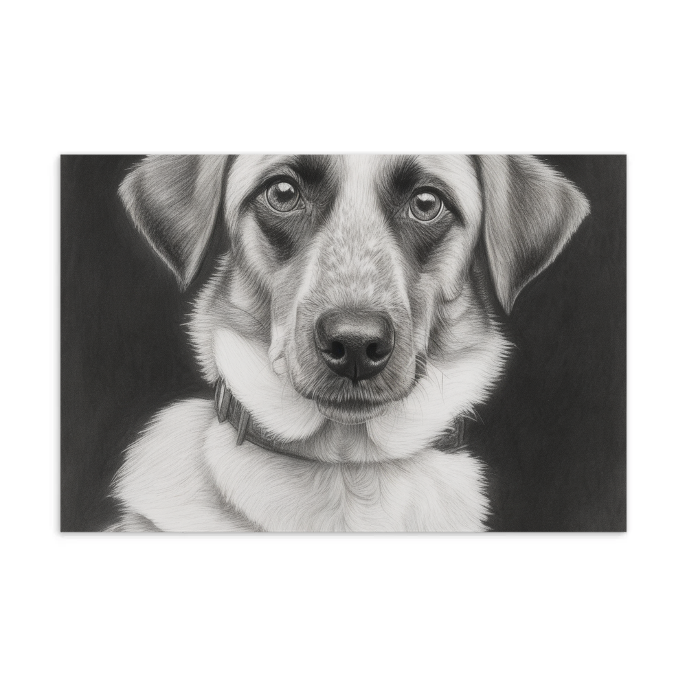 PugMug Custom Hazim Postcard