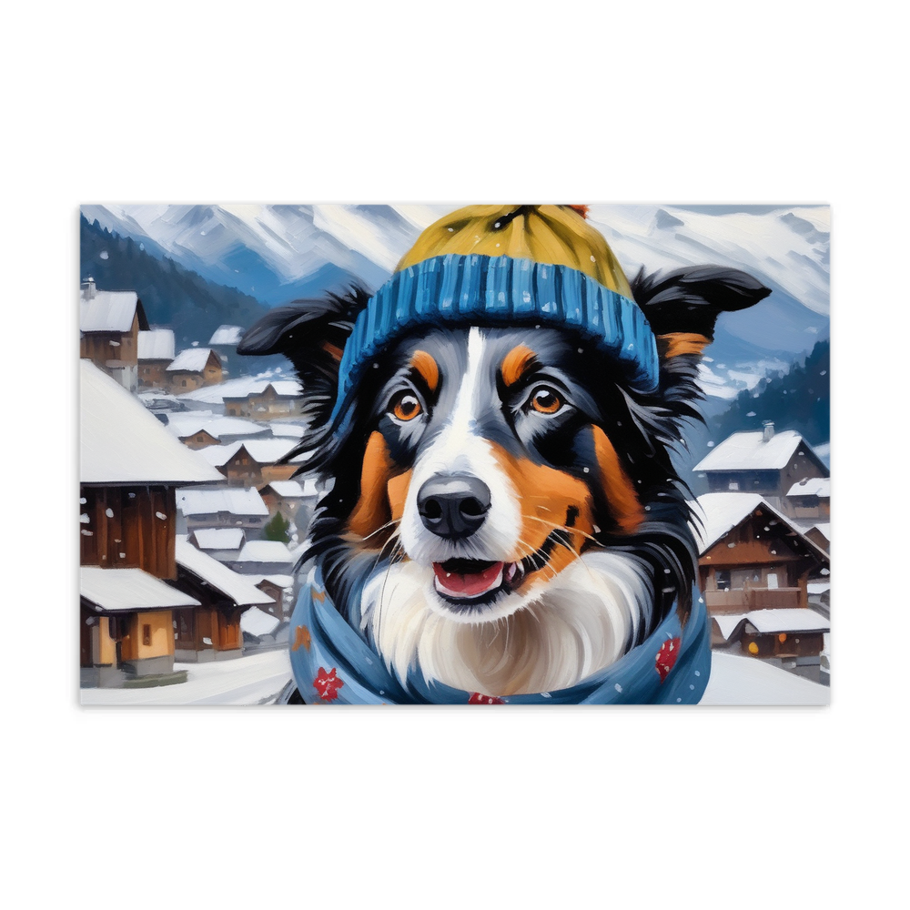 PugMug Custom Border Collie Postcard
