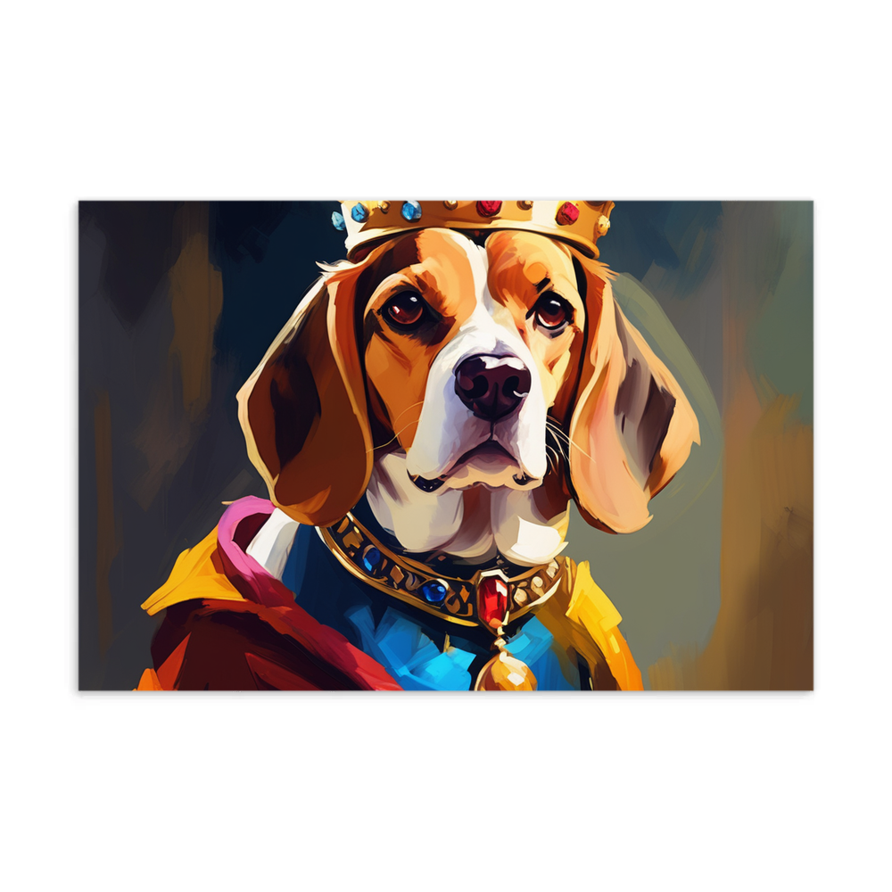 PugMug Custom Beagle Postcard