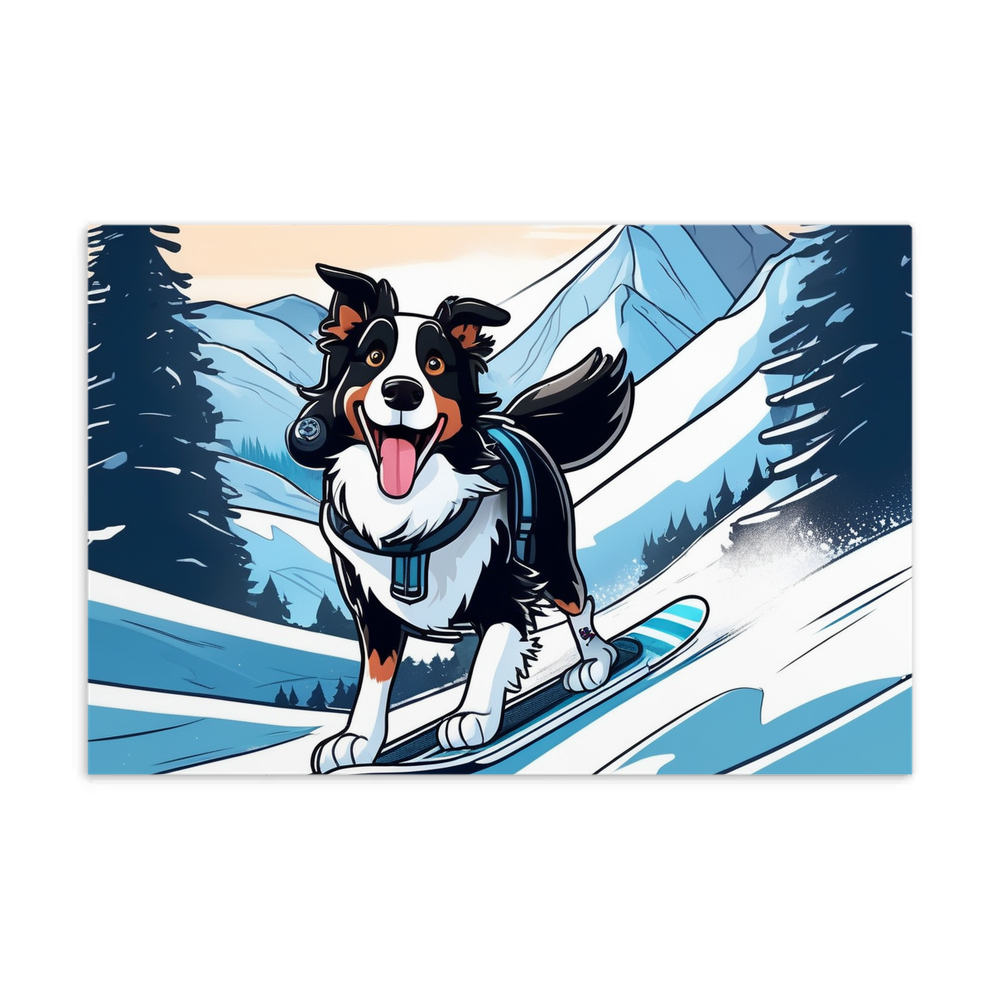 PugMug Custom Border Collie Postcard