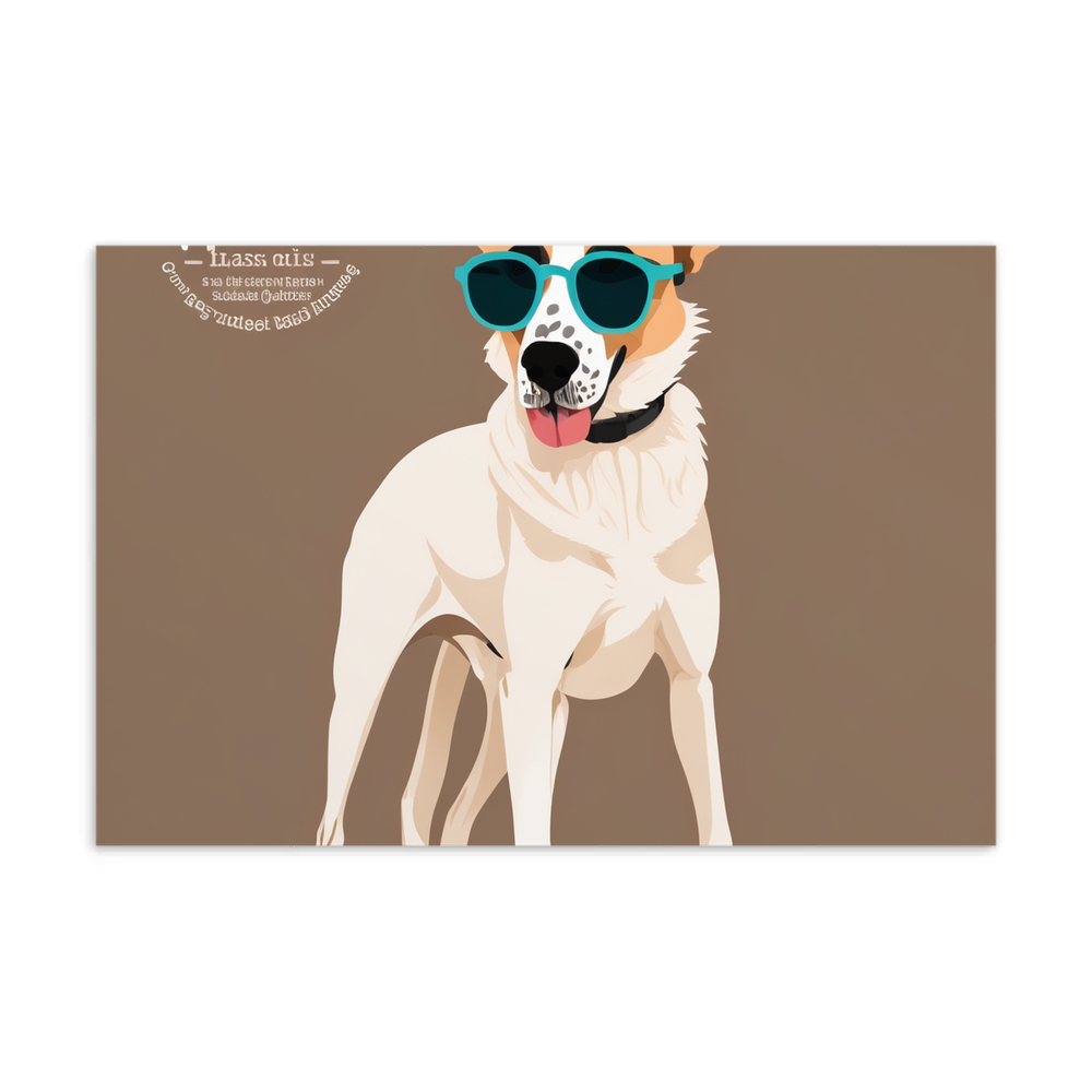 PugMug Custom Hazim Postcard