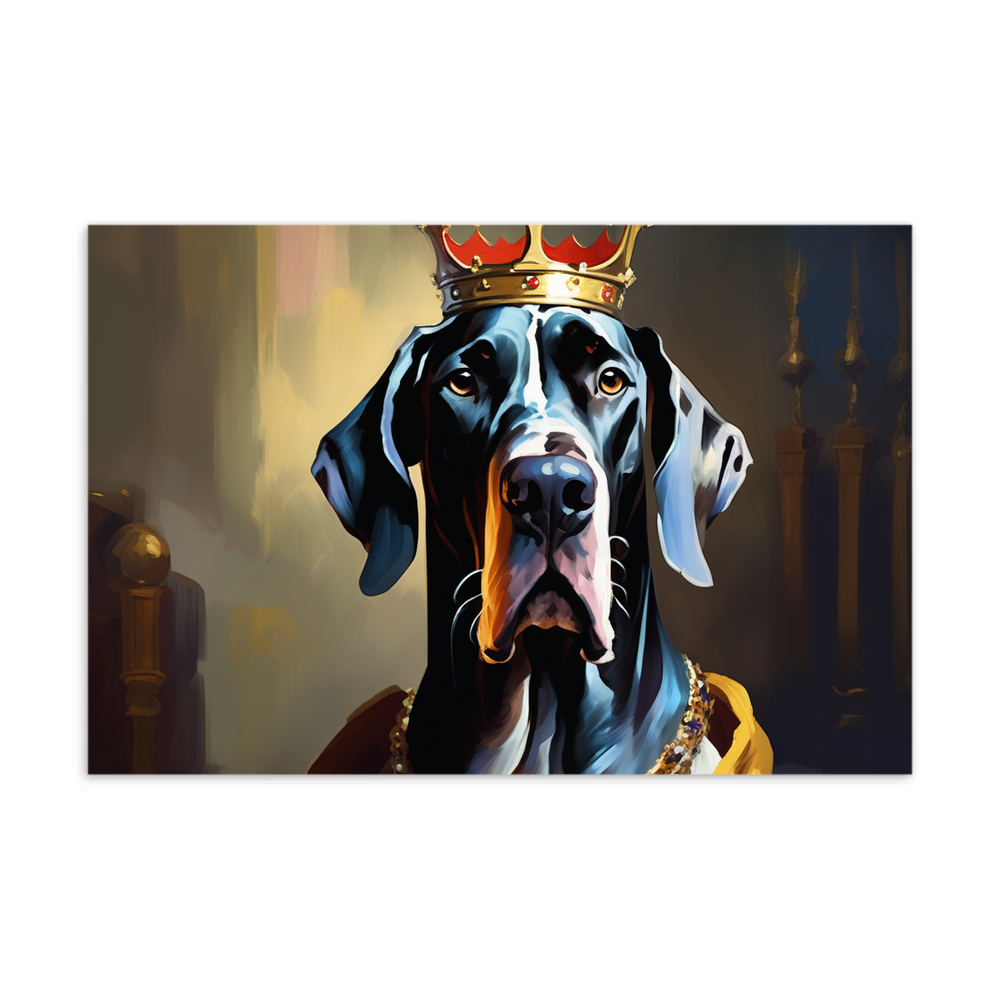 PugMug Custom Great Dane Postcard
